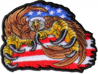 Big Claws Eagle iron on patch