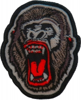 Big Lip Ape Iron on Patch