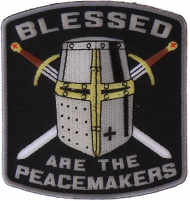 Blessed Are The Peacemakers Knight Patch