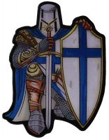 Blue Knight Large Back Patch | Embroidered Patches