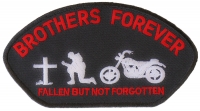 Brothers Forever Biker Cap Patch | US Military Veteran Patches Brothers Forever Biker Cap Patch | US Military Veteran Patches