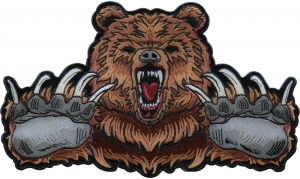 Brown Bear Claws Patch