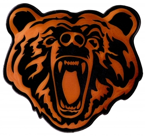 Large Brown Bear Patch | Embroidered Patches Large Brown Bear Patch | Embroidered Patches