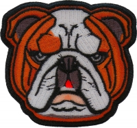 Bulldog Iron on Patch