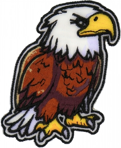Cartoon Eagle Patch