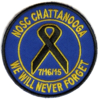 CHATTANOOGA We Will Never Forget Patch | US Navy Military Veteran Patches