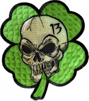 Clover Skull Patch