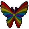 Colorful Butterfly Patch | Embroidered Patches