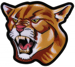 Cougar Large Back Patch Cougar Large Back Patch