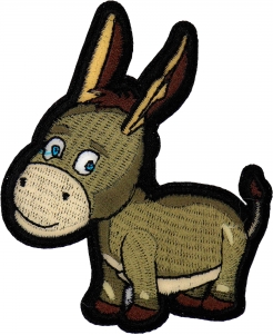 Cute Baby Donkey Patch Cute Baby Donkey Patch
