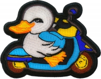 Duck Rider Iron on Patch