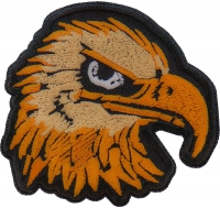 Eagle Head Iron on Patch