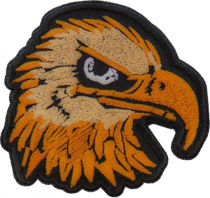 Eagle Head Iron on Patch Eagle Head Iron on Patch