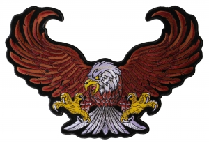 Eagle spread wings Large Back Patch