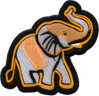 Elephant Patch Embroidered
