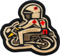 EMT Biker Patch Embroidered