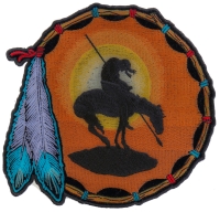 End Of The Trail Medium Patch | Embroidered Patches