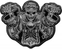FAFO Skeleton Rider Biker Patch