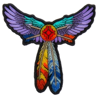 Feathers and Arrows Embroidered Patch
