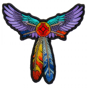 Feathers and Arrows Embroidered Patch Feathers and Arrows Embroidered Patch