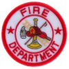 Fire Department Circle Patch | Embroidered Patches