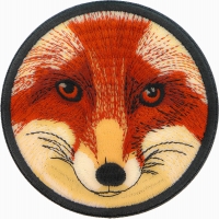 Fox Stare Round Patch