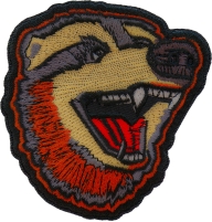 Funny Hyena Iron on Patch