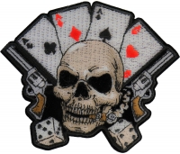 Gambler Skull Patch