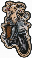 Goat on Bike Patch