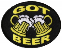 Got Beer Patch | Embroidered Patches Got Beer Patch | Embroidered Patches