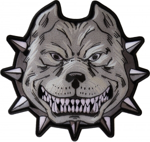 Gray Pitbull Patch Gray Pitbull Patch