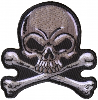 Gray Skull Patch