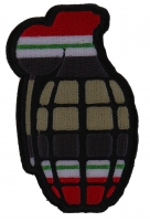 Grenade Patch Iraq War Colors | US Iraq War Military Veteran Patches Grenade Patch Iraq War Colors | US Iraq War Military Veteran Patches