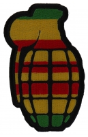 Grenade Patch Vietnam Colors | US Military Vietnam Veteran Patches