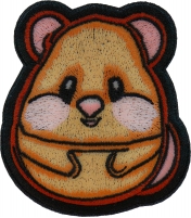 Hamster Iron on Patch