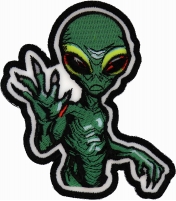 Hi Five Alien Patch