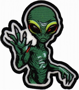 Hi Five Alien Patch