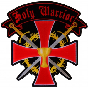 Holy Warrior Large Back Patch Holy Warrior Large Back Patch