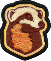 Honey Badger Patch Embroidered
