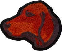 Hound Dog Iron on Patch