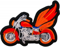 Indian Feather Motorcycle Patch Embroidered