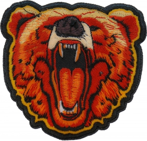 Iron on Bear Patch Iron on Bear Patch