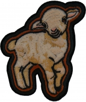 Baby Lamb Iron on Patch