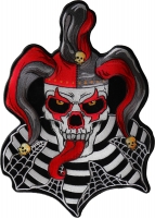 Jester Skull Large Back Patch