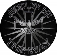 Jesus is the Way Large Back Patch