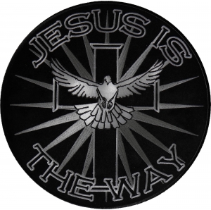 Jesus is the Way Large Back Patch Jesus is the Way Large Back Patch