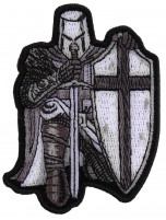 Kneeling Knight Crusader Mini Patch