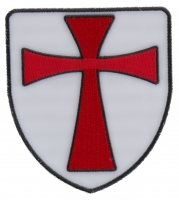 Knights Templar Shield Patch | Embroidered Patches Knights Templar Shield Patch | Embroidered Patches