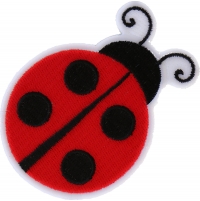 Lady Bug Iron On Patch