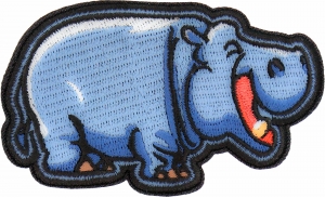 Laughing Hippo Patch